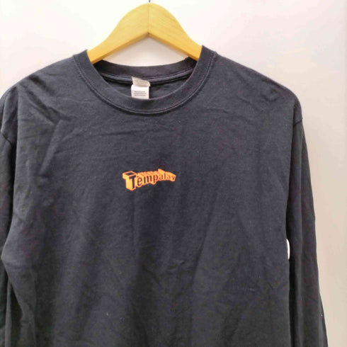 ギルダン GILDAN ULTRA COTTON バンド プリント L/S クルーネック ツアー Tシャツ サイケ柄 メンズ import:M